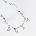 Mama Charm Silver Necklace