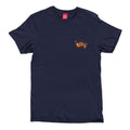 Matador T-shirt Navy w/orange logo