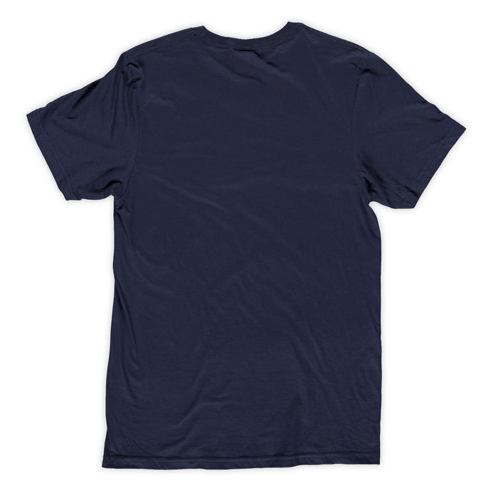 Matador T-shirt Navy w/orange logo