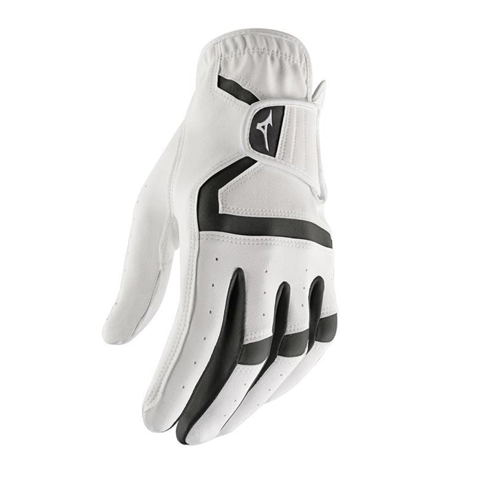 Mizuno Men's MX Golf Glove - Cadet, synthetic leather with cabretta palm