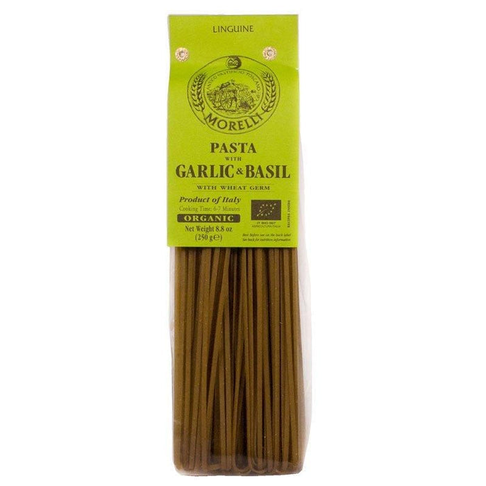 Morelli Garlic Basil Linguine - Olive Ovation