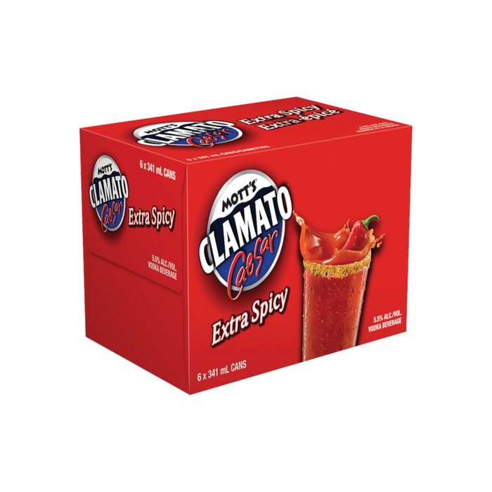 Mott's Clamato Extra Spicy — Cooler