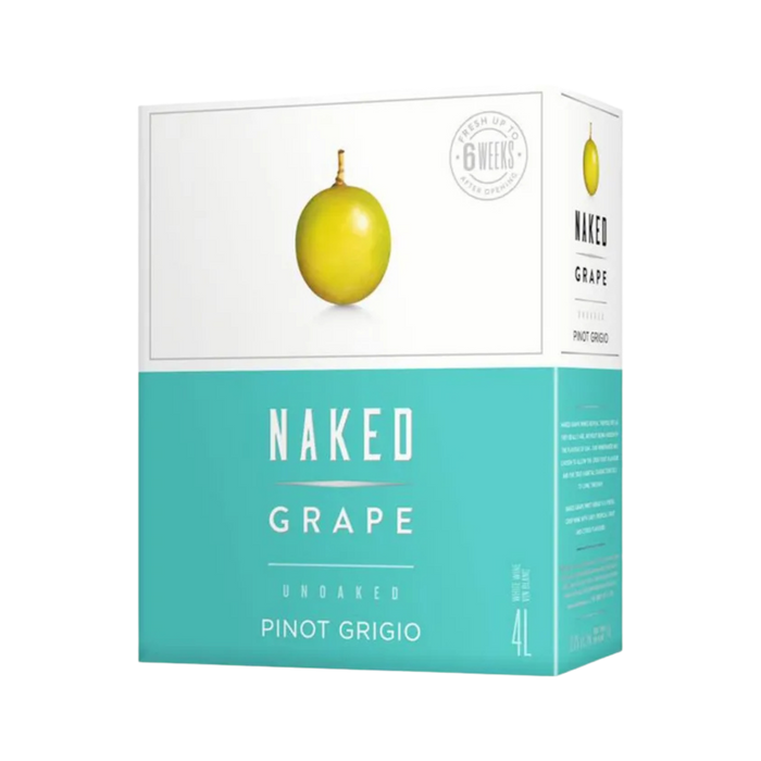 Naked Grape Pinot Grigio 4L — White Wine