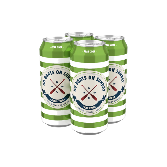 No Boats On Sunday Pear Cider 4pk