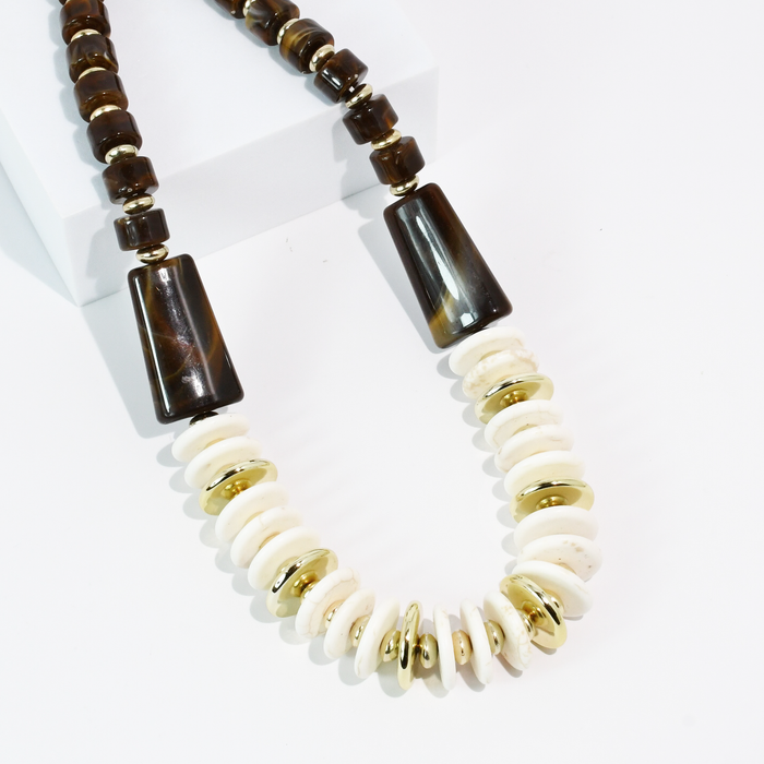 Noir & Ivory Necklace