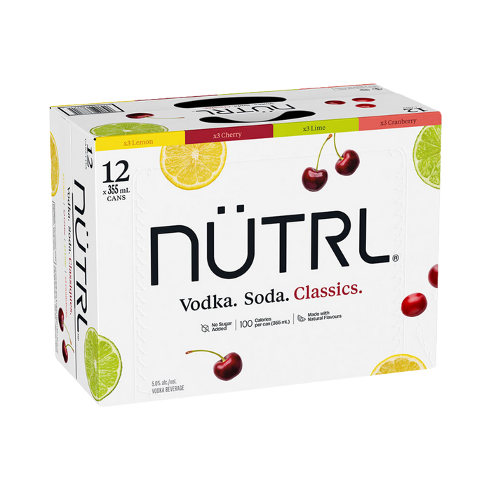 Nutrl Vodka Soda Mixer Pack — Cooler
