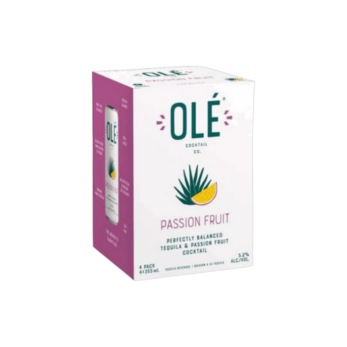 Ole Cocktail Co Passion Fruit 4pk — Cooler