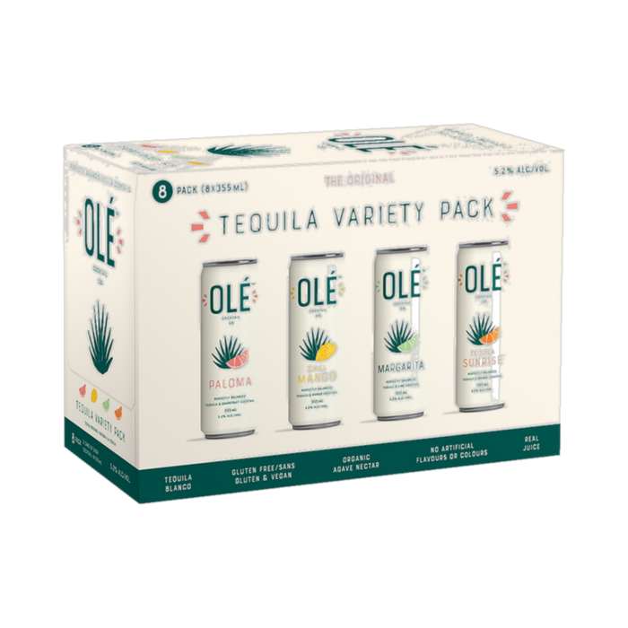 Ole Cocktail Co Tequila Variety Pack — Cooler