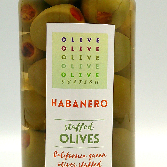 Olive Ovation Habanero Olives - Olive Ovation