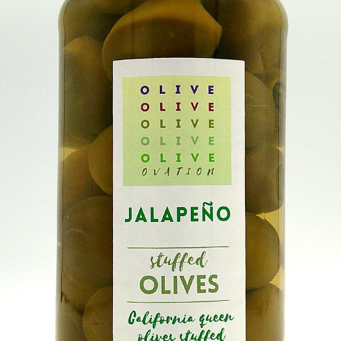 Olive Ovation Jalapeno Olives - Olive Ovation