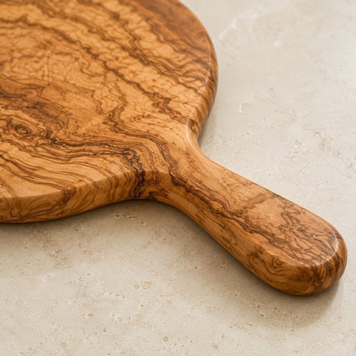 Olive Wood Round Paddle Board - Olive Ovation