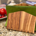 Olivewood Napkin Holder - Olive Ovation