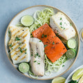 Sockeye Salmon, Haddock, Atlantic Salmon & Rockfish