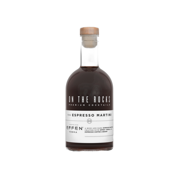 On The Rocks Effen Espresso Martini — Liqueur