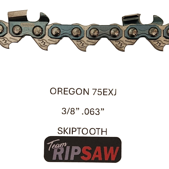 Oregon 75EXJ Skip Chain for (3/8 .063) - Select a Size 2-Pack