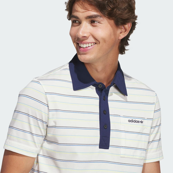 Adidas Originals Men's Archive Stripe Polo