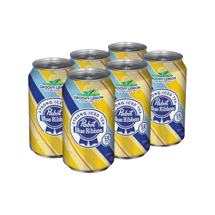 Pabst Strong Vodka Iced Tea 6pk — Cooler