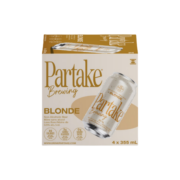 Partake Blonde Non Alc — NA Beer