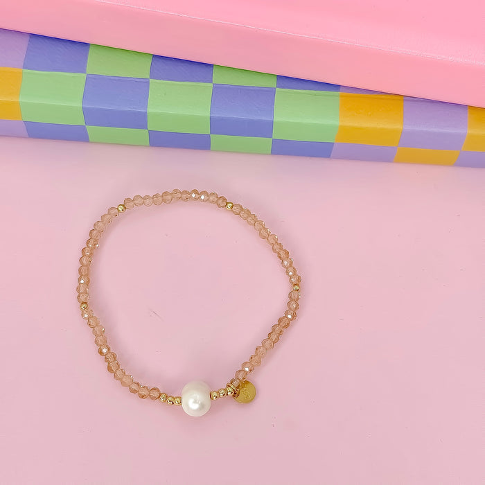 colorful gemstone jewelry, beaded fashion bracelet, gold or silver tone accessory, handcrafted beaded piece, trendy boho chic jewelry, vibrant statement wristwear, artisan handmade design, everyday stackable accessory, fashion jewelry for women, premium jewelry gift idea, boutique style wristwear, elevated modern jewelry