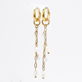Pearl Drops Love Waterproof Earrings