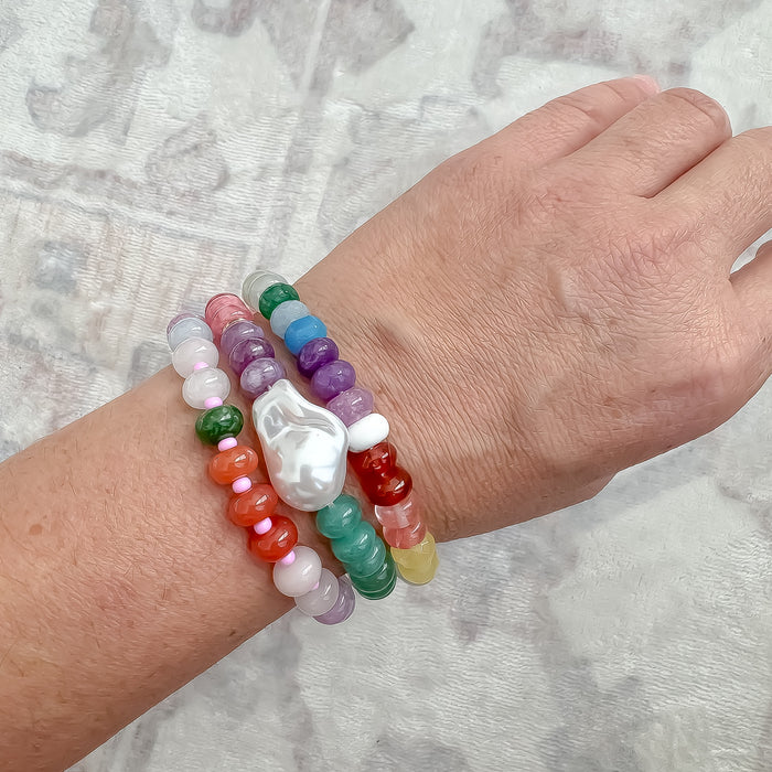 Pearl of The Sea Bracelet Stack