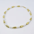 dainty gold necklace, layered design, boutique wholesale, womens accessories, statement piece, trendy style, waterproof, hypoallergenic, tarnish free,pearls