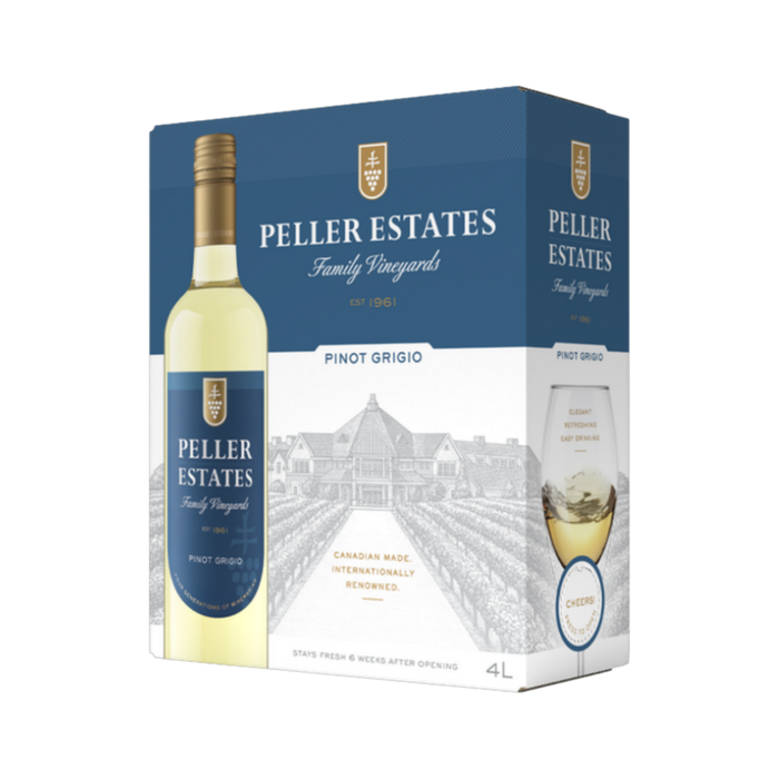 Peller Family Pinot Grigio 4L — White Wine