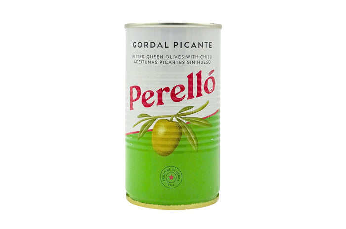 PERELLO Manzanilla Picante Pitted Olives w/ Chillies
