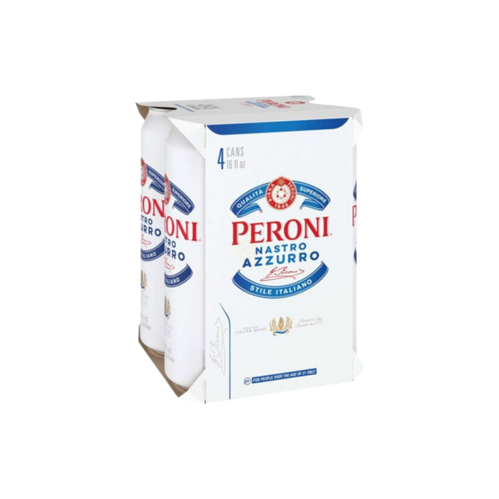 Peroni 4pk Tall Cans — Import Beer
