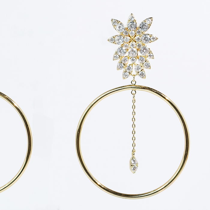 Petal Shine Hoop