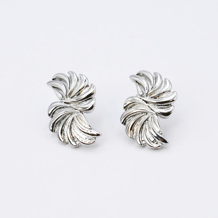 waterproof hypoallergenic silver earrings, tarnish free silver jewelry, dainty silver earrings, silver hoop earrings, handcrafted gemstone silver earrings, boutique wholesale earrings, everyday silver jewelry, high-quality silver earrings