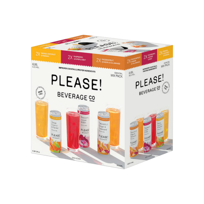 Please Cocktail Mixpack 6pk — Cooler