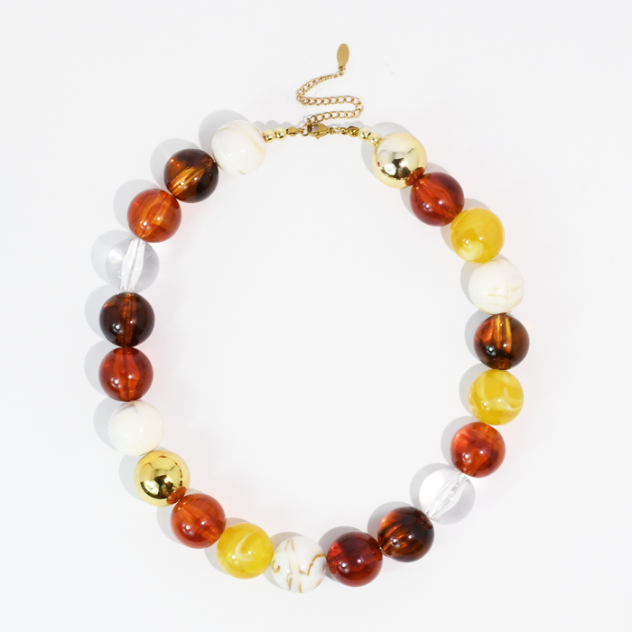 Pop of Joy Maple Necklace