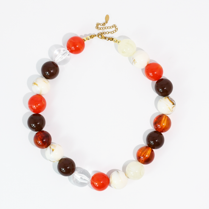 Pop of joy Pumpkin Spice Necklace