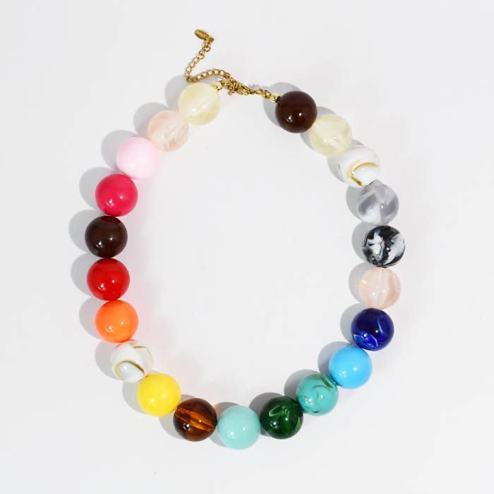 Pop of Joyful Beads Necklace