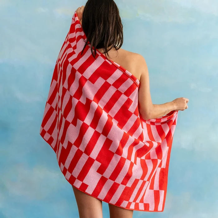 Poppy Towel (Multiple sizes) — by Tarta Gelatina