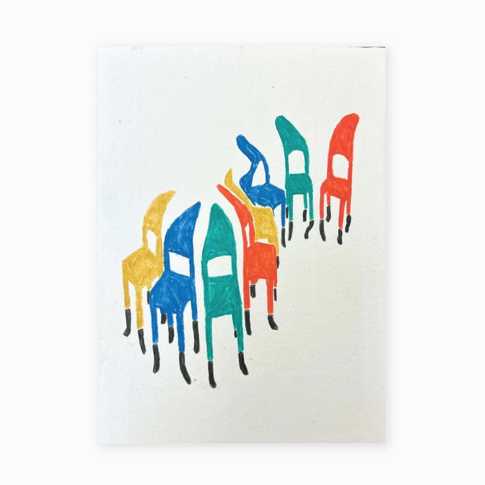 PURSUIT (original drawing) — by jeraume