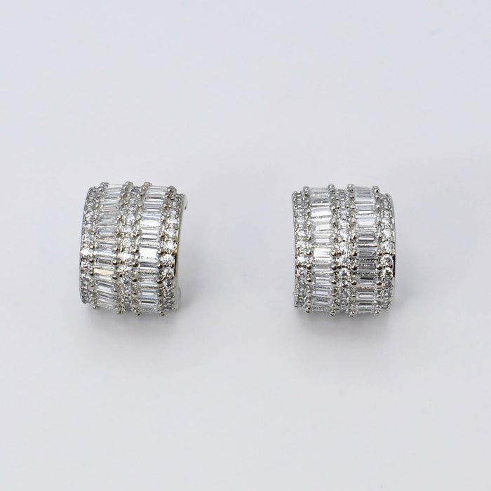 waterproof hypoallergenic silver earrings, tarnish free silver jewelry, dainty silver earrings, silver hoop earrings, handcrafted gemstone silver earrings, boutique wholesale earrings, everyday silver jewelry, high-quality silver earrings