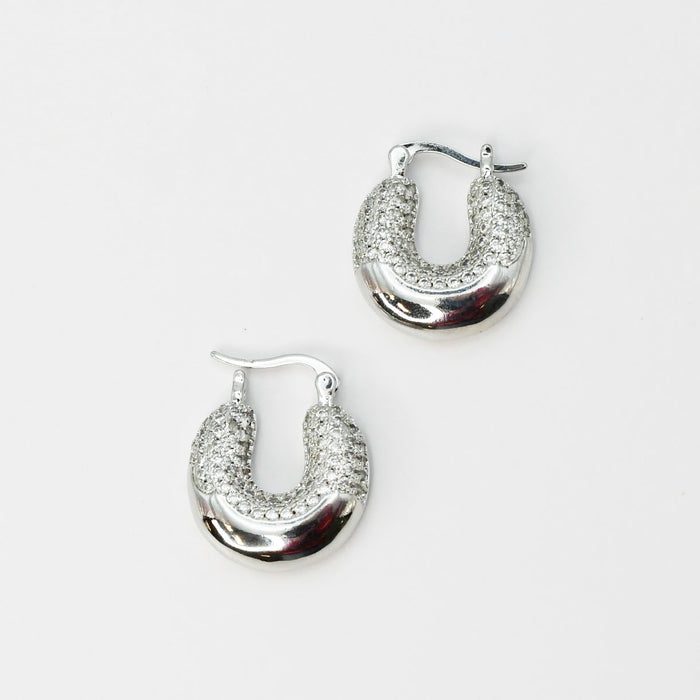 waterproof hypoallergenic silver earrings, tarnish free silver jewelry, dainty silver earrings, silver hoop earrings, handcrafted gemstone silver earrings, boutique wholesale earrings, everyday silver jewelry, high-quality silver earrings