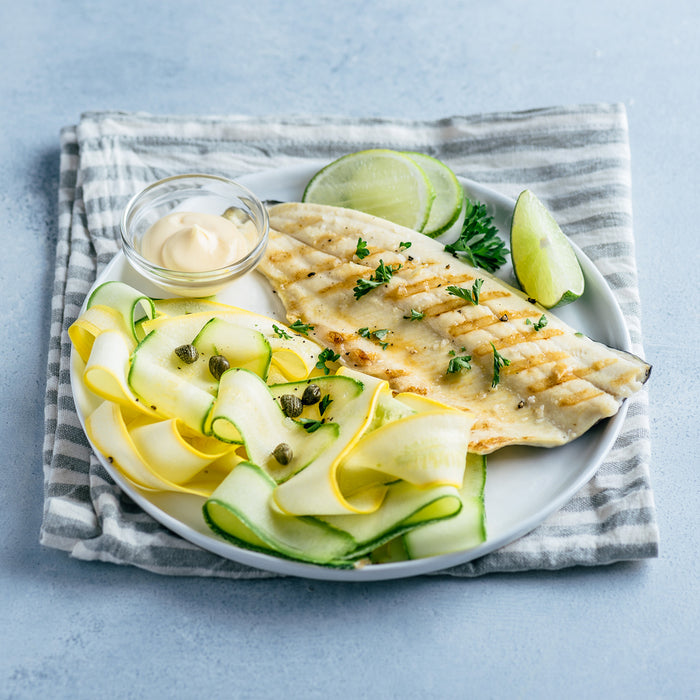 Cooked Rainbow Trout Fillet