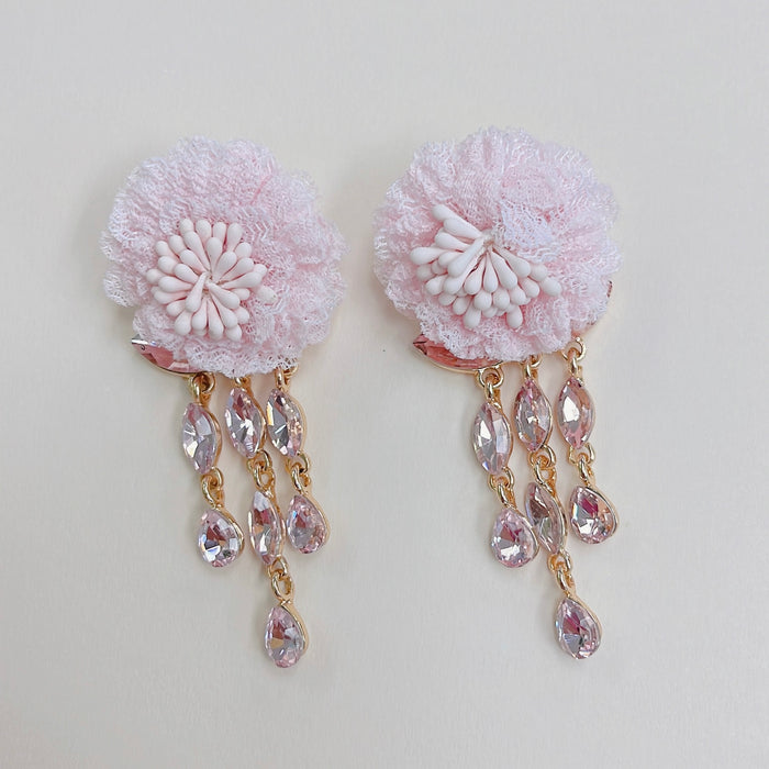 Colorful crystal statement hoop earrings with multicolor beads and sparkling stones, waterproof earrings, tarnish free jewelry, hypoallergenic earrings for sensitive skin, 24k gold dainty earrings, handcrafted gemstone earrings, gold hoop earrings, boutique wholesale earrings, trendy gold jewelry, high quality jewelry gifts