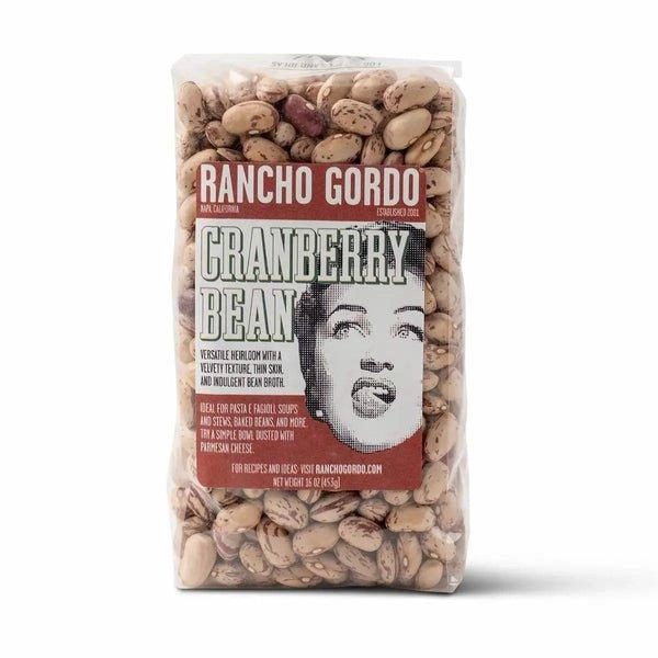 Rancho Gordo Cranberry Bean - Olive Ovation