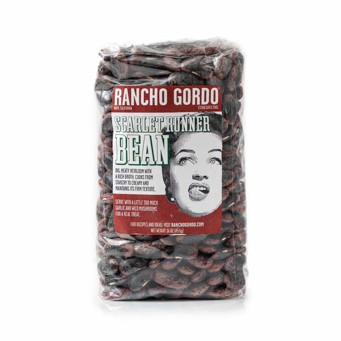 Rancho Gordo Scarlet Runner Bean - Olive Ovation