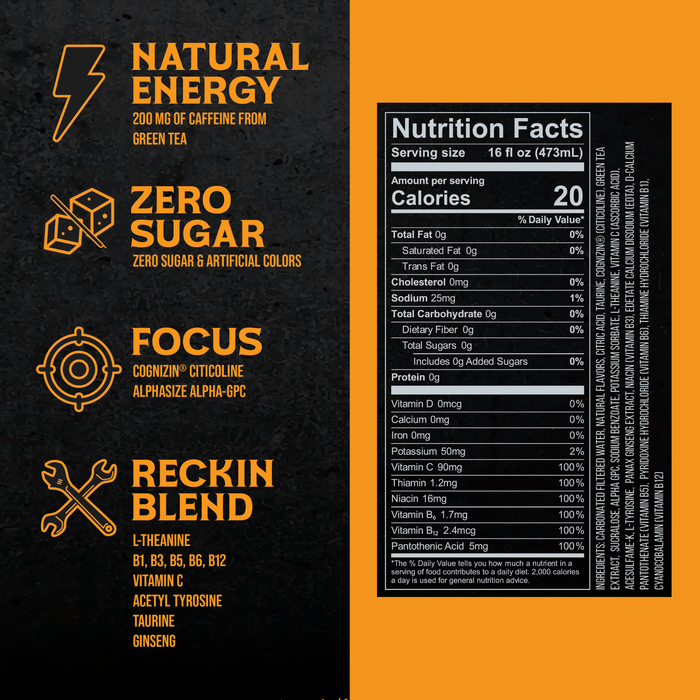 Reckin Energy | 12-Pack.