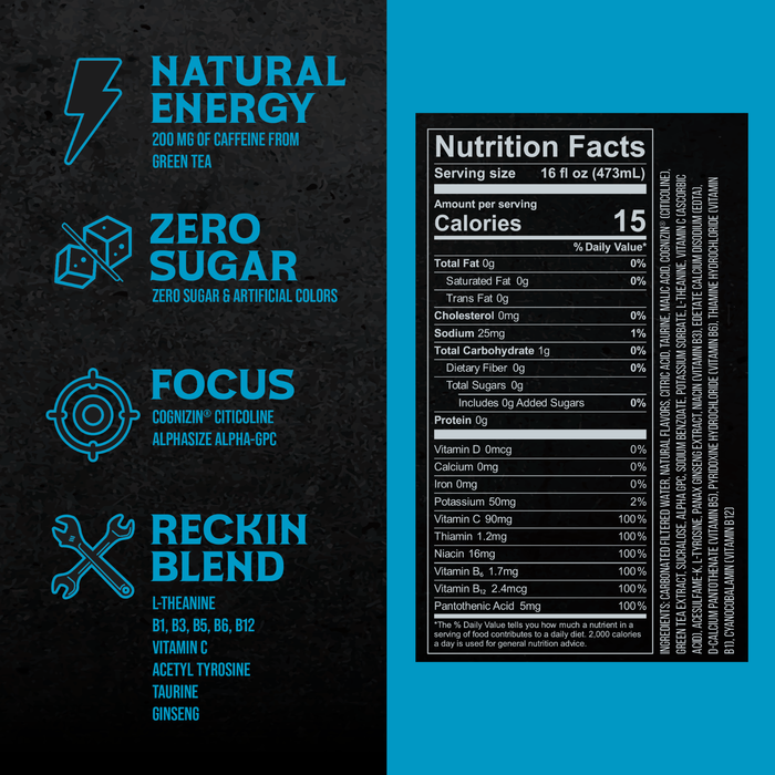 Reckin Energy | 12-Pack.