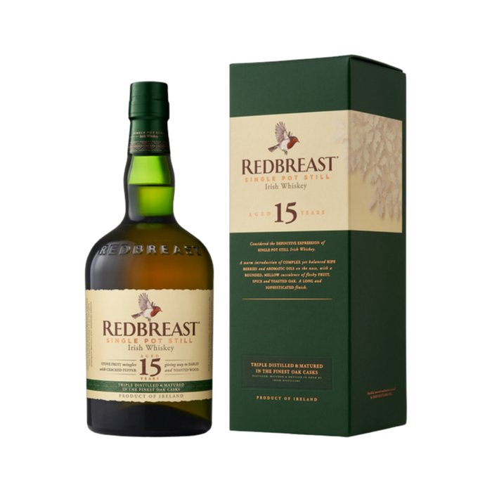 Redbreast 15 Year Old Single Pot Still — Irish Whiskey