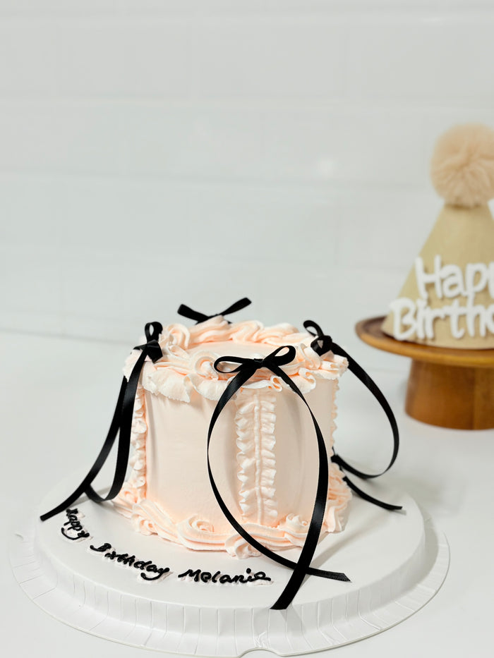Retro Ribbon - Pink