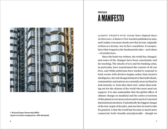 RICHARD ROGERS ON MODERN ARCHITECTURE — by Richard Rogers