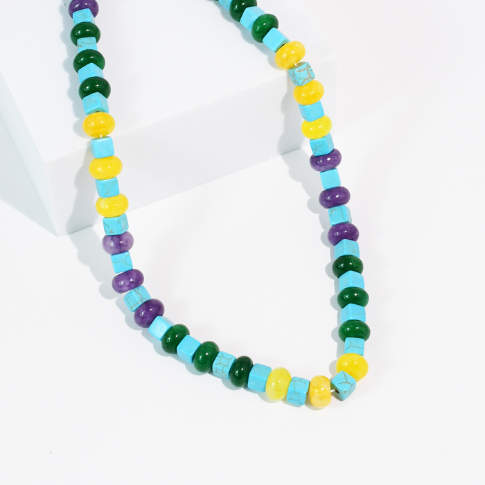 Rio Color Beaded Necklace