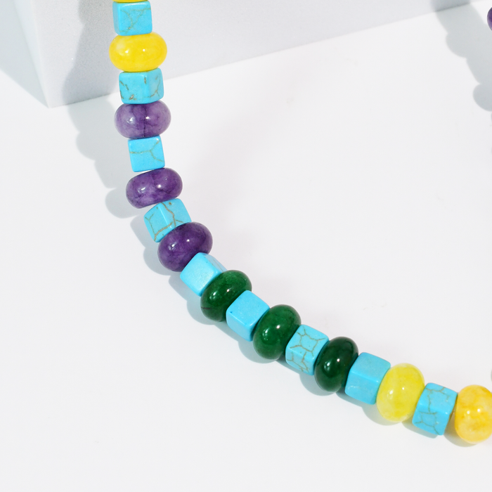 Rio Color Beaded Necklace